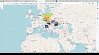 automatic advertisment  map using  Python
