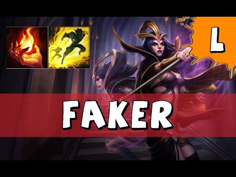 SKT T1 Faker as LeBlanc vs Kassadin Mid - S6 KR Preseason Challenger SoloQ - League of Legends