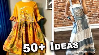 50+ DIY Dress Ideas Made From Old Clothes | Budget-Friendly Fashion Hacks