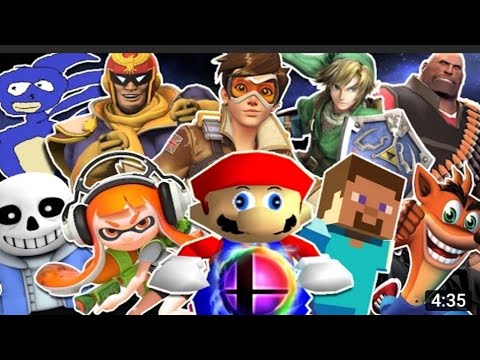 Smg4 - 🎵The ultimate smash bro song🎵 1 hour