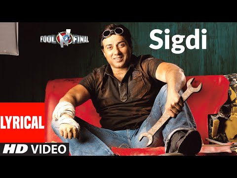 Sigdi Lyrical | Fool N Final | Sameera Reddy, Shahid Kapoor, Sunny Deol | Himesh Reshammiya
