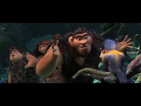 Croods fight with monkey