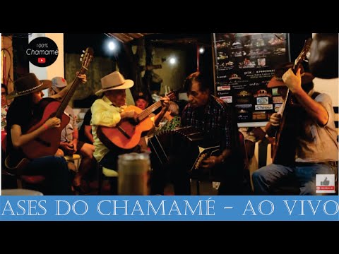 Ases do Chamamé com Moacir, Zezinho Nantes, Castelo e Thauanne Castro. (Seleção de Chamamés)