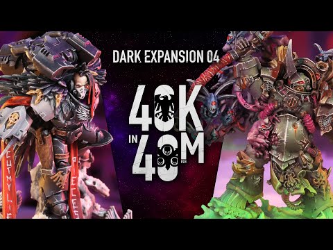 Raven Guard vs Death Guard | Warhammer 40k in 40m - Dark Expansion 4