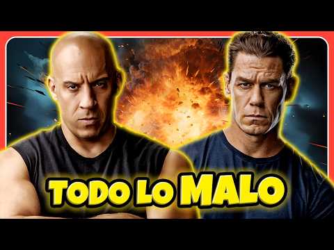 🚗 ERRORES de FAST and FURIOUS 9 | Rápidos y Furiosos 9 La Familia Llega al Espacio