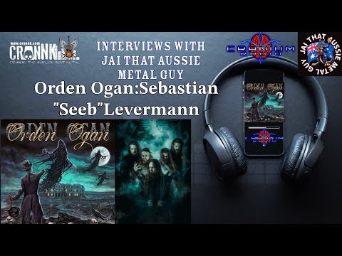 Jai That Aussie Metal Guy & Orden Ogan - Sebastian "Seeb" Levermann