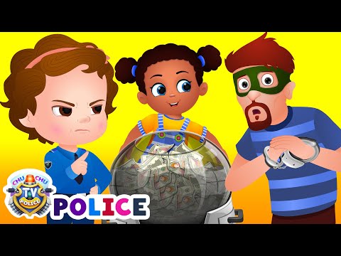 ChuChu TV Police Saving the Kid's Piggy Bank - Robbery Episode - Fun Stories for Children