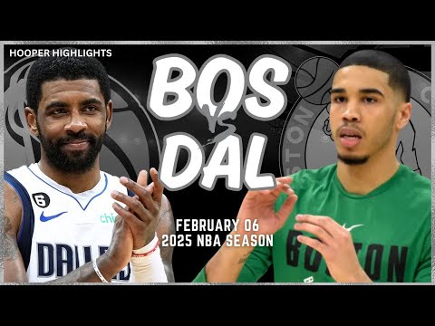 Boston Celtics vs Dallas Mavericks Full Game Highlights | Feb 6 | 2025 NBA Season