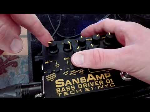 Tech 21 SansAmp V2 Demo w. MM StingRay [sweeping knobs, no talking]