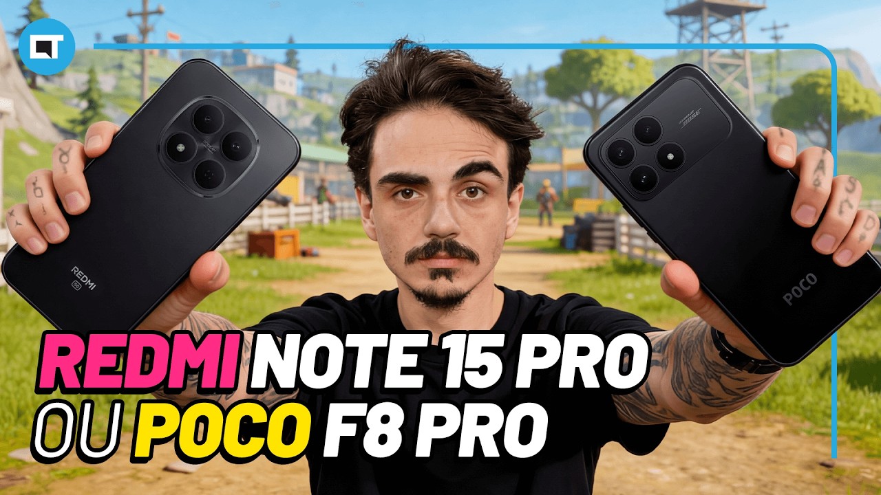 ‎Redmi Note 15 PRO ou Poco F8 PRO, qual vale mais pelo preço
