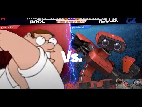 Clocktower Smash 83 - LQ - King K. Krocksucker (King K. Rool, Incineroar) vs. Cler (R.O.B.) - SSBU