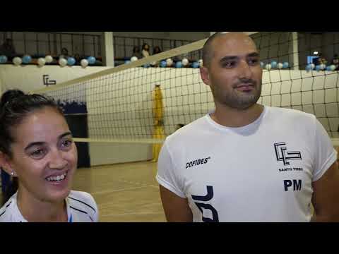Apresentação da equipa de voleibol feminino do Ginásio Clube de Santo Tirso