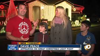 Family to appear on Great Christmas Light Fight