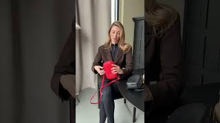Сумка через плечо (кросс-боди) маленькая Regina Notte Red 5