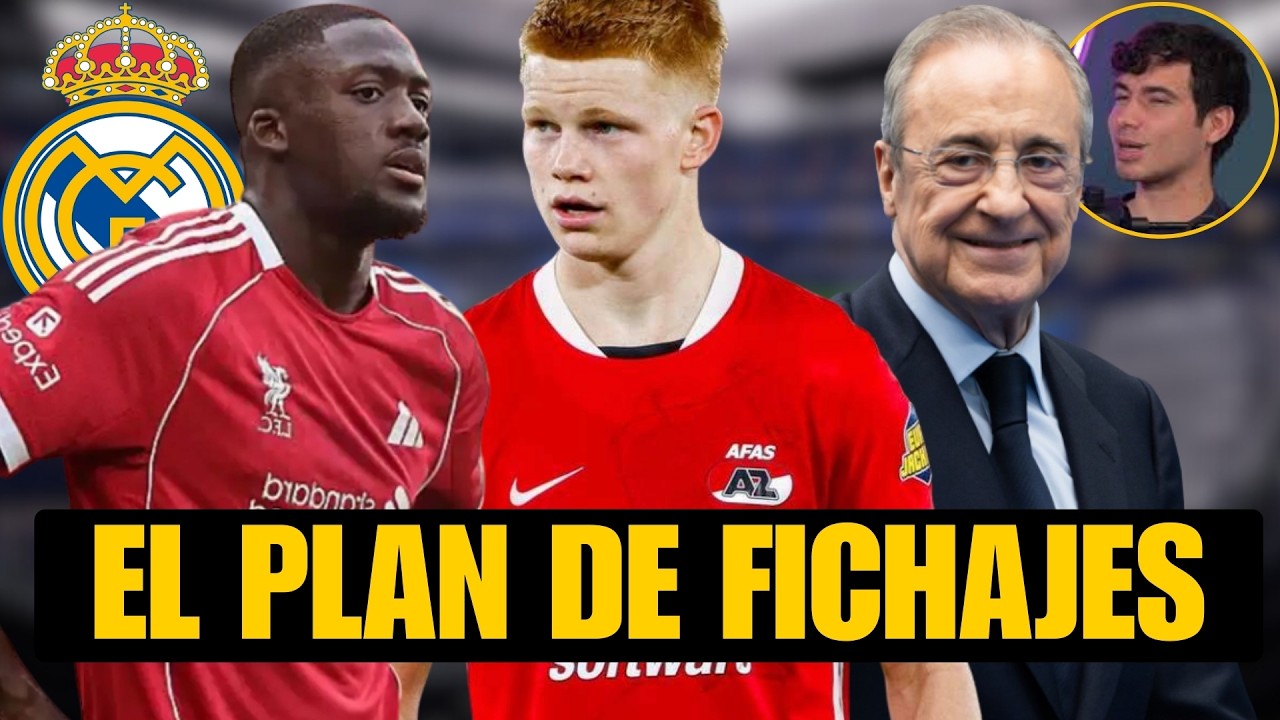 LOS PLANES DE FICHAJES DEL REAL MADRID: ASÍ ESTÁ LO DE KEES SMIT O KONATÉ
