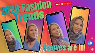 2026 FASHION TREND - SCARVES! What's in and WHAT'S NOT! #fashiontrends #scarves #scarfwearing