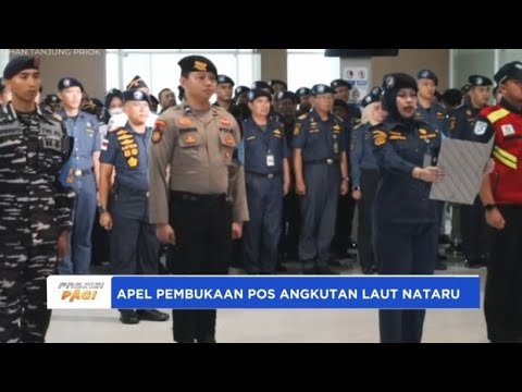 APEL KESIAPAN PEMBUKAAN POS KOORDINASI ANGKUTAN LAUT NATAL DAN TAHUN BARU