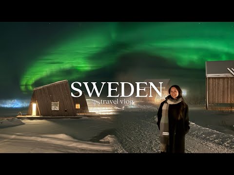 72 Hours in Arctic Sweden 🇸🇪 | Luleå roadtrip, ice track, northern lights