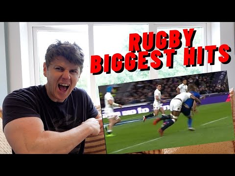 IRISH MAN FIRST TIME REACTION TO RUGBY BIGGEST HITS