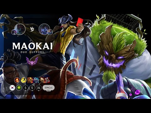Maokai Support vs Sylas - KR Master Patch 12.22