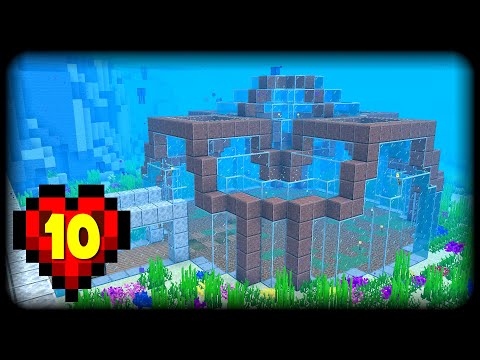 Giant Underwater Prairie in a Hardcore Minecraft Let's Play | Episode 10