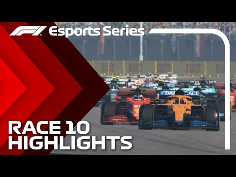 2021 F1 Esports Pro Championship: Race 10 Highlights