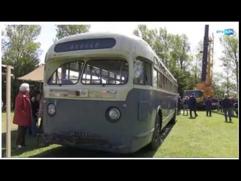 'De Stofzuiger' bus na 40 jaar terug in Bergen - RTV NH Nieuws