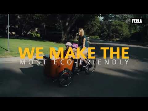 The Ferla Royce Edition: Ultimate Safe & Stylish Family Cargo Bike