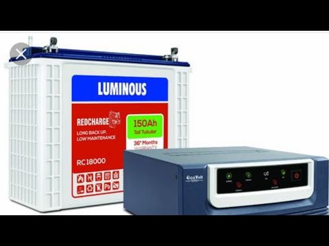 Luminous 150AH Battery Installation