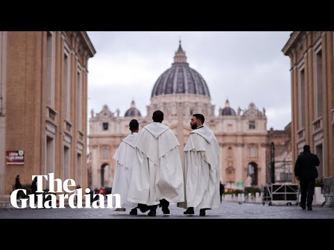 Pope Francis's coffin transferred to St Peter's Basilica - watch live