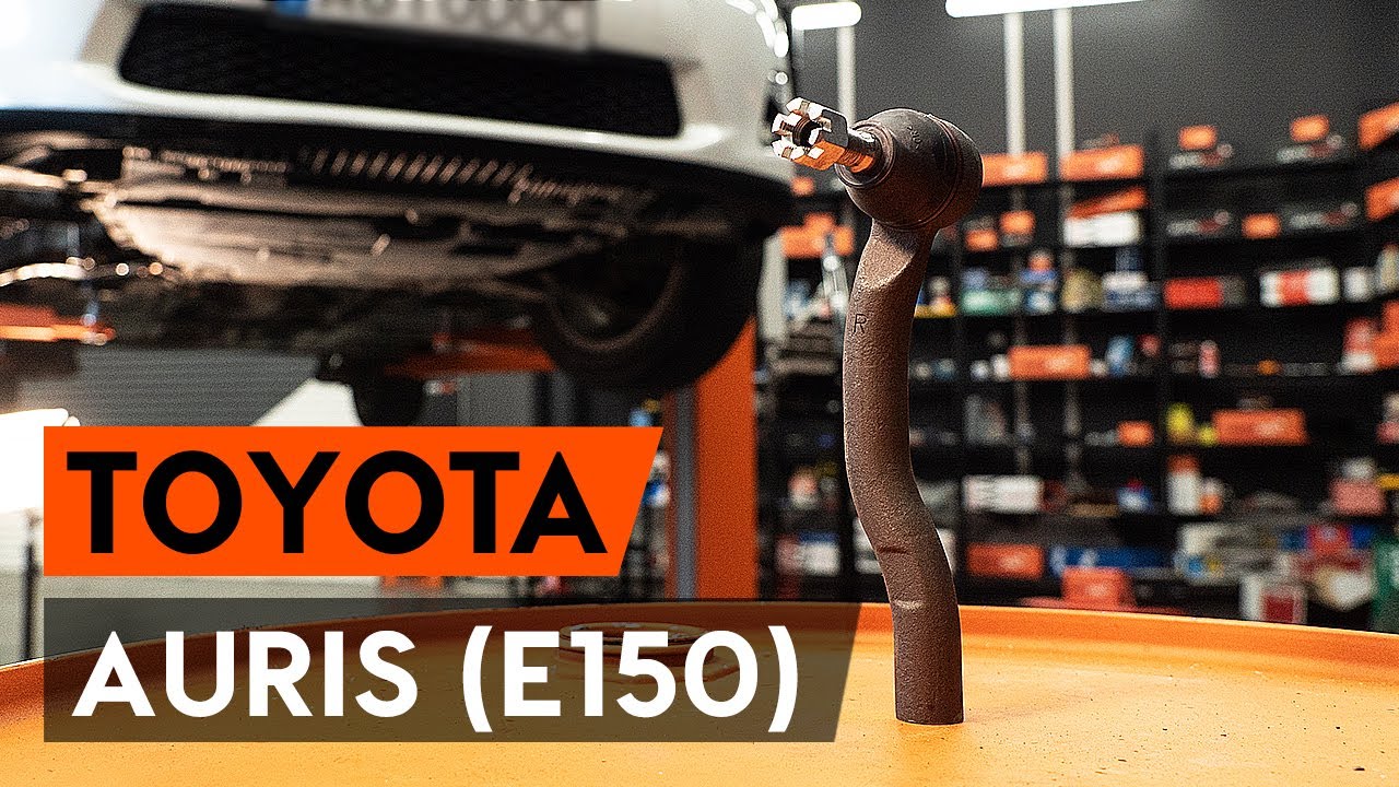 Kuidas vahetada Toyota Auris E15 rooliotsa – õpetus