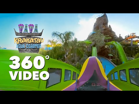 360 Video: Krakatau Aqua Coaster | Volcano Bay