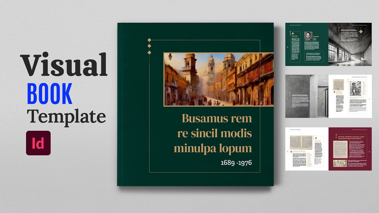 Visual Book Template