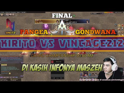 [GRAND CHAMPIONSHIP AM]Kirito VS VINTAGE212 3/4/2022 - ATLANTICA REBIRTH INDONESIA