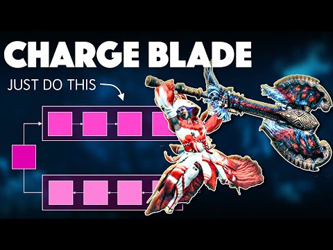 Wilds Charge Blade ist EINFACH: 3 Level mit Flussdiagrammen