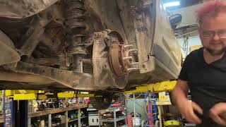 2016 Jeep Compass rear hub assembly wheel bearing replacement