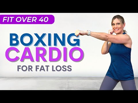 30 Minute Cardio Shadow Boxing Workout No Equipment for Women Over 40