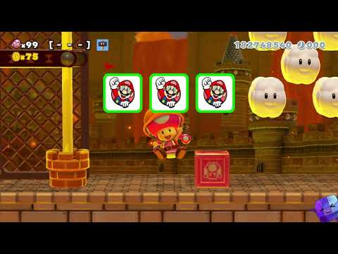 Super Mario Maker 2 🔧 Endless Challenge 6505 - 6512