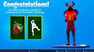 The New FREE CHRISTMAS REWARDS in Fortnite..