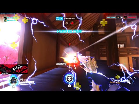 Surefour Insane Nano McCree - 44 elims! POTG! [ Overwatch Season 29 Top 500 ]