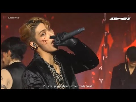 [ENG SUB] ATEEZ - The Black Cat Nero (Halloween ver.) | lyrics video