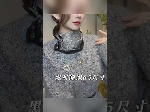 Chic & Classy: The Only Scarf Tutorial You Need #scarftutorial #accessories #scarfstyle #styletips