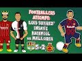 Footballers attempt Luis Suarez' backheel goal vs Mallorca! ► 442oons x Onefootball