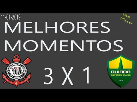 MELHORES MOMENTOS CORINTHIANS 3X1 CUIABÁ COPA SÃO PAULO DE JUNIORES