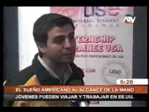Reportaje especial sobre Work and Travel de Universal Student Exchange (USE - Perú)