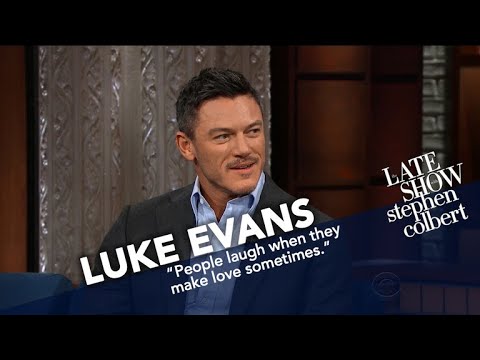 Luke Evans Snuck A Selfie With Stephen's Wife