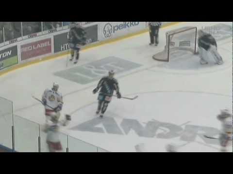 Juhani Tyrväinen 1-0 maali vs. Pelicans