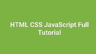 Download the video "HTML, CSS & JavaScript Full Course – Build Responsive Websites from Scratch!"
