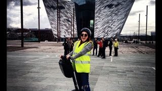 preview picture of video '#IrishBucketList - Titanic Segway Tour, Belfast'