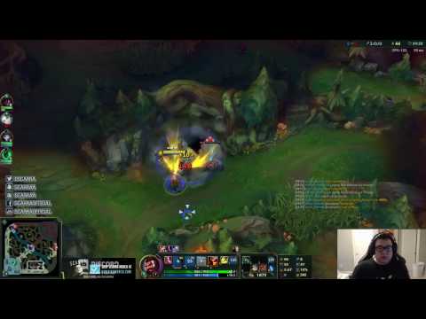 Scarra as Graves Jungle vs Rengar   S7 Ranked Gameplay